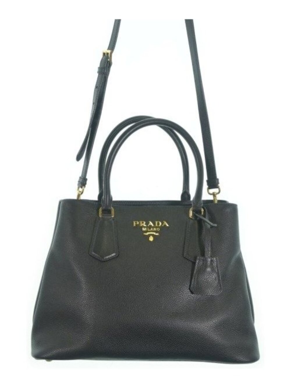 Prada Leather 2-Way Shoulder Bag